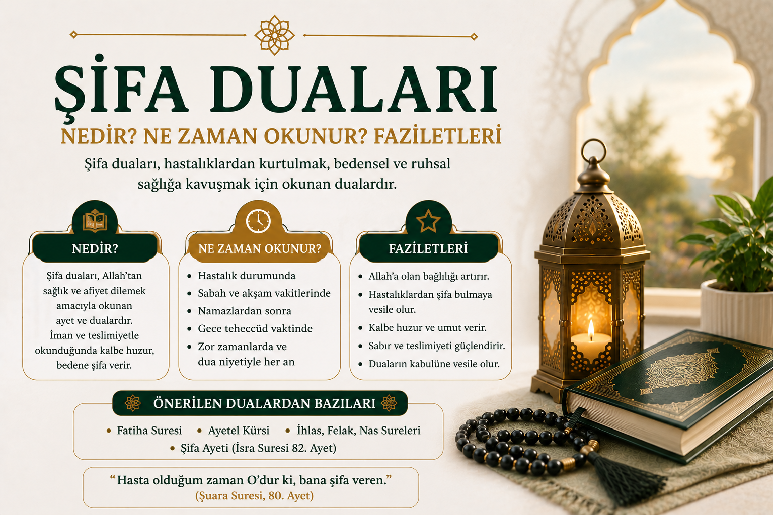 Şifa Duaları Nedir? Ne Zaman Okunur? Faziletleri