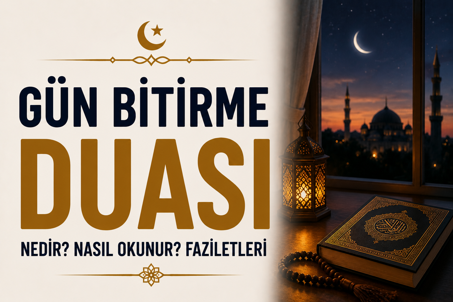 Gün Bitirme Duası Nedir? Nasıl Okunur? Faziletleri